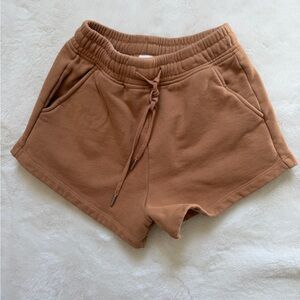 Evie Organic Terry Elastic Wasitband Relaxed Short